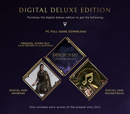 محتویات بازی Forspoken Digital Deluxe