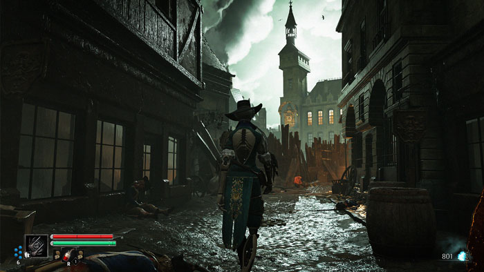 نمای شهر در بازی Steelrising
